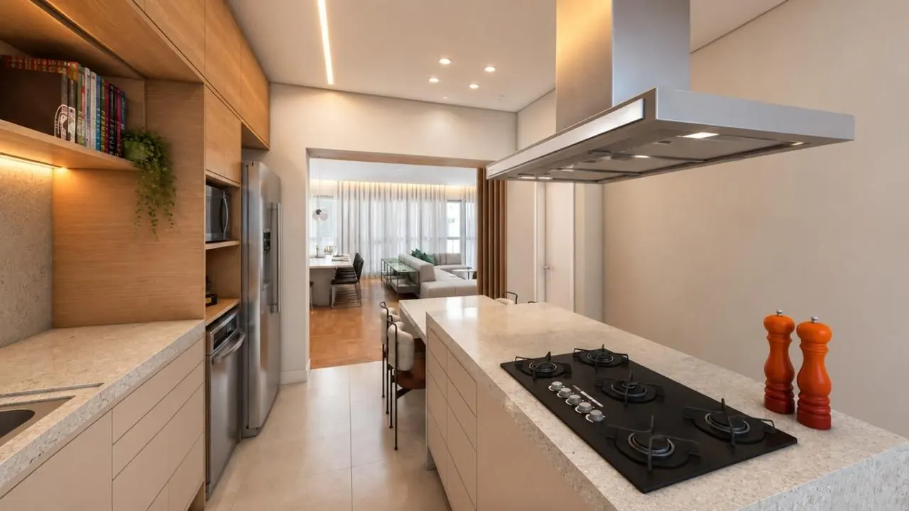 O melhor Retrofit de Lourdes apartamento todo reformado na porta do Minas 1 miniatura 4