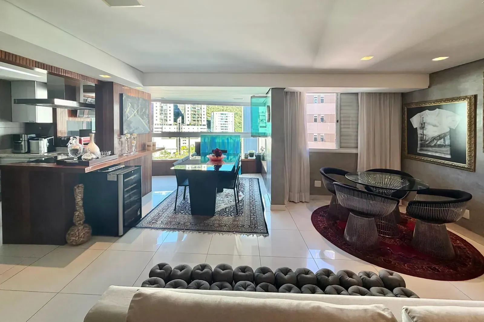 Lindissimo Apartamento de 100m², 4quartos transfomados em 2 c/ 3 vagas e lazer - Sion - vista permanente, foto 5