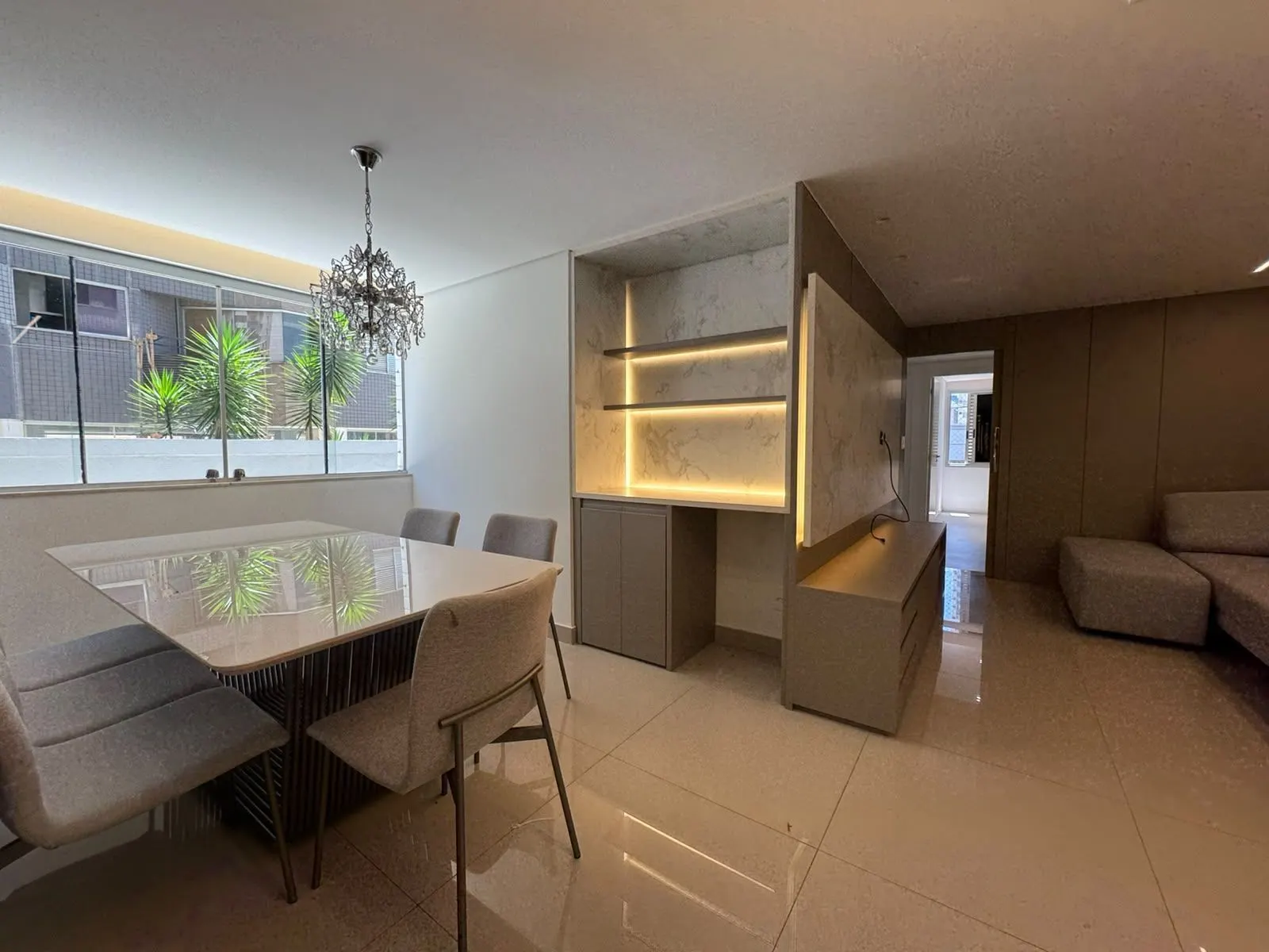 Lindissimo apartamento, bairro de Lourdes shopping Diamond Mall, 110m2, 3qrts, closet, 2 vagas, todo reformado alto padrão, lazer completo, foto 5