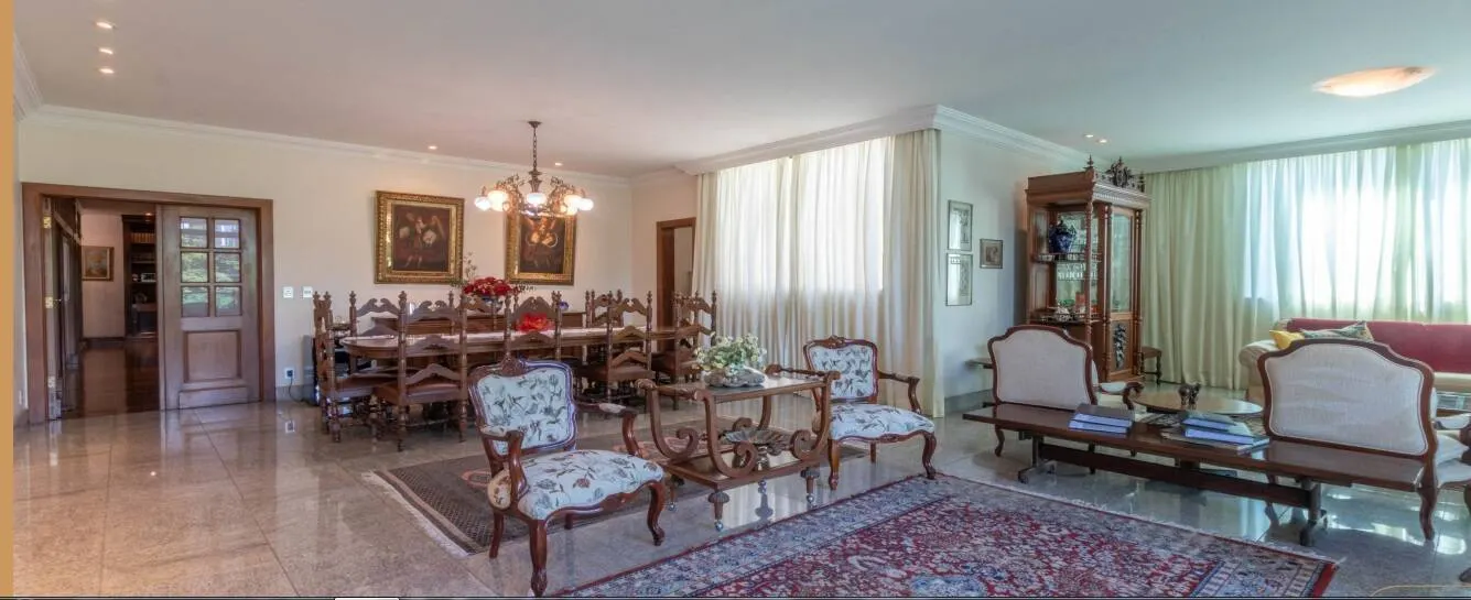 Apartamento com 2 Suítes, 2 Semi Suítes, 5 Vagas e Lazer no Lourdes.